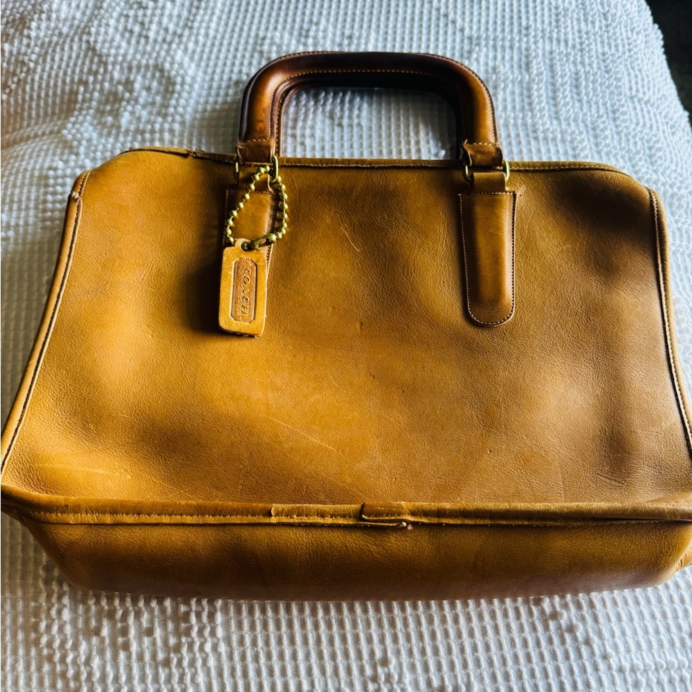 Coach Tan Leather Bag